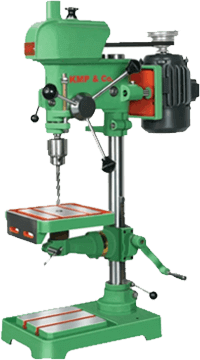 Model: Universal Machine Tools Corporation - Precision Belt Drive light duty lathe Anil TypeKMP & Co 13mm Pillar Drilling Machine - 13 KSR