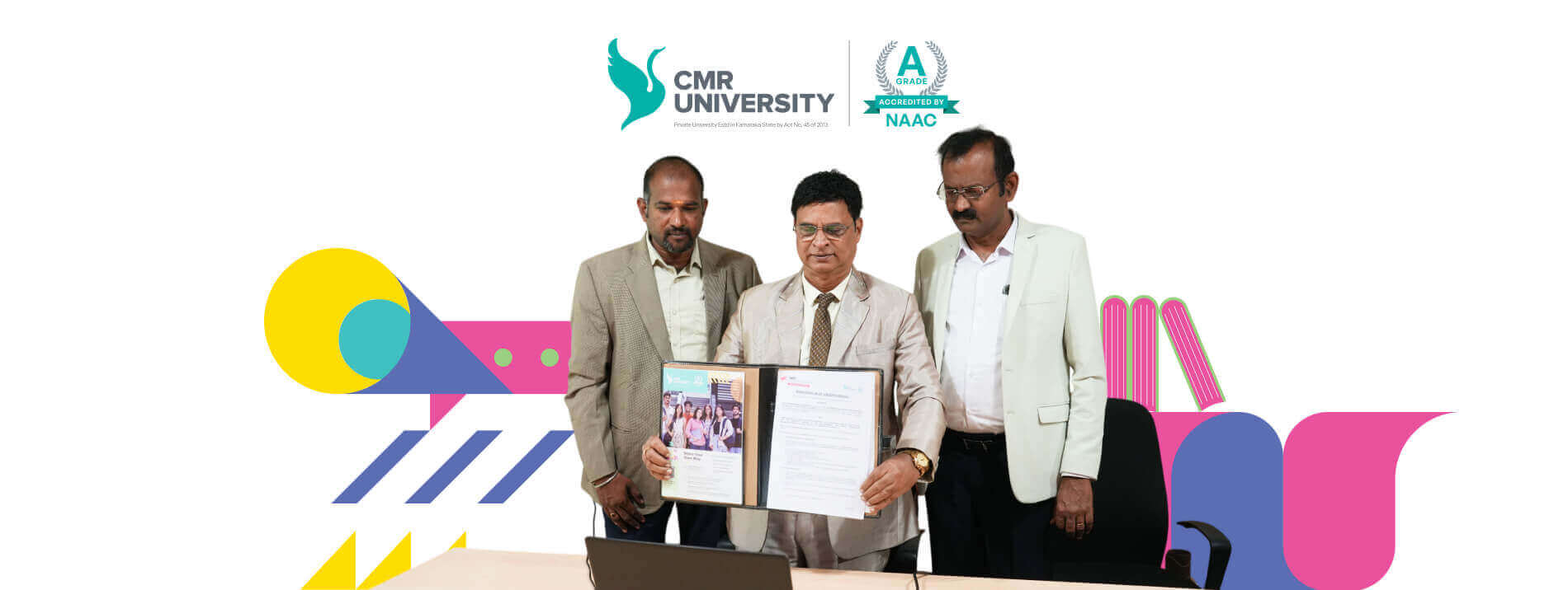 CMR University Signs MoU with INTI International University, Malaysia