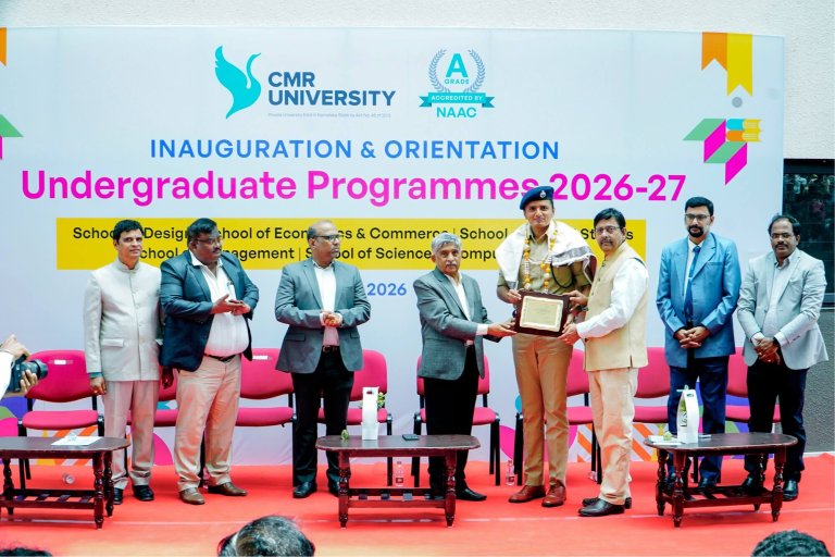 Inside CMR University’s UG Orientation – Lakeside campus-2