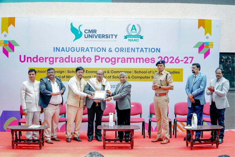 Inside CMR University’s UG Orientation – Lakeside campus-3