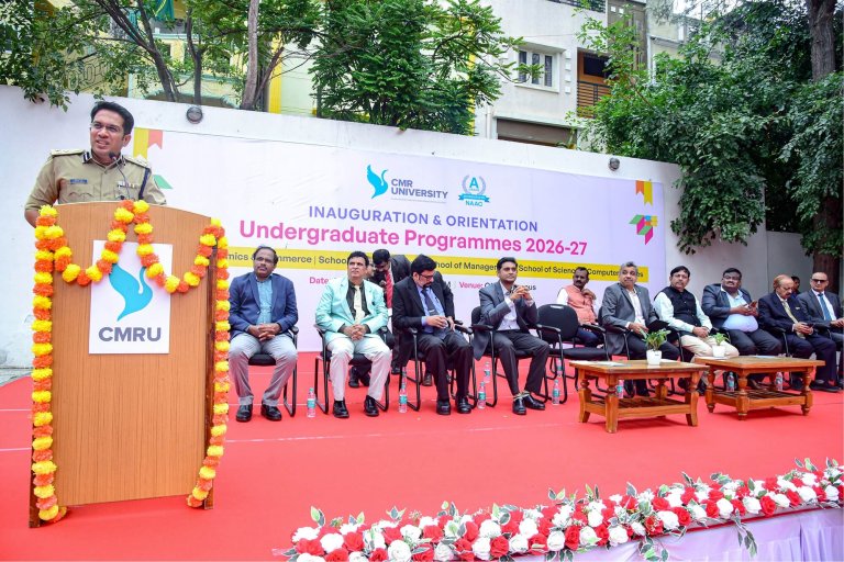 Inside CMR University’s UG Orientation – OMBR Campus 4